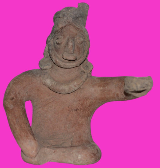 Pre Columbian Authentic Artifact Jalisco Tomb Figure Mexico 300BC-200AD COA J51