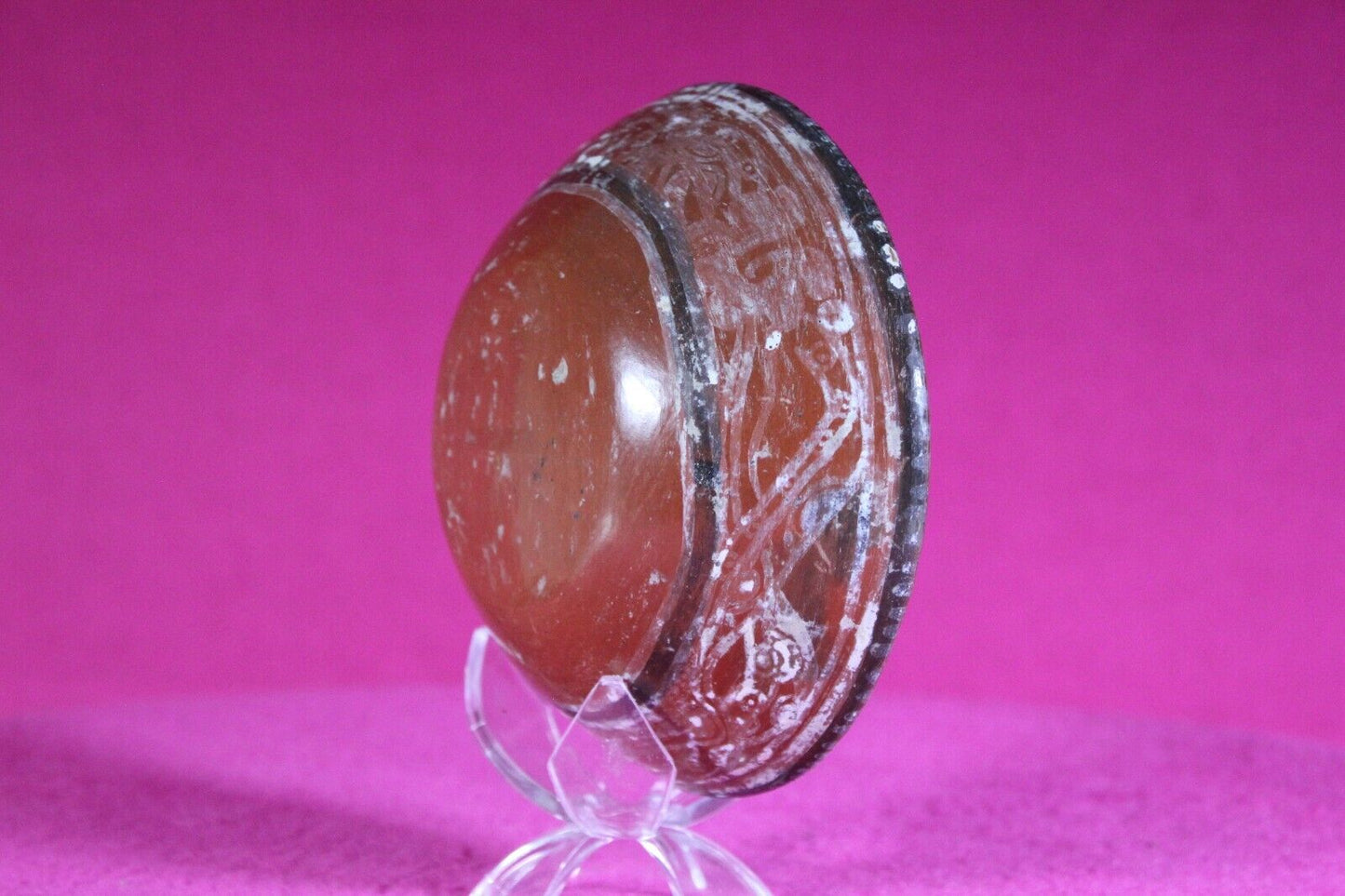 Authentic Pre Columbian Artifact Aztec Small Bowl 1000-1450 AD Mexico COA J94