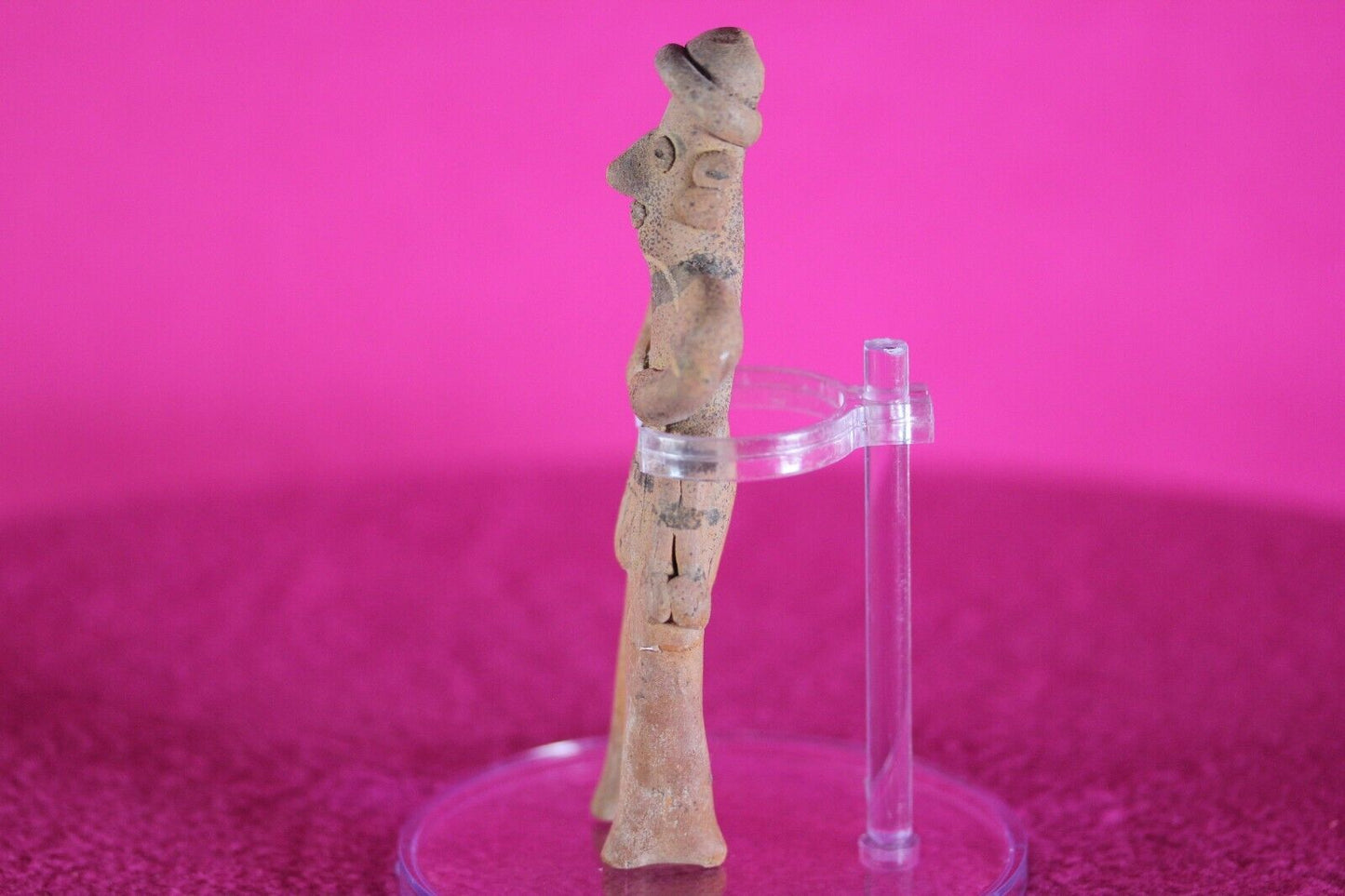Authentic Pre Columbian Artifact Tomb Figure Colima Ex Arte Primitivo COA T98