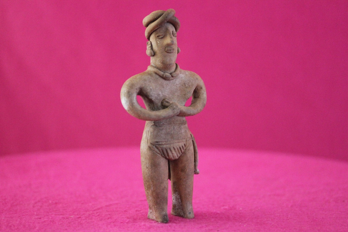 Pre Columbian Authentic Artifact Tomb Figure Colima Mexico 100 BC-250 AD COA 170