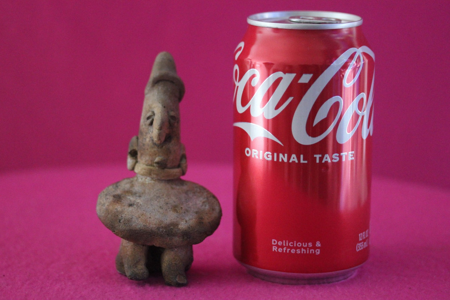 Pre Columbian Authentic Artifact Rare Skirted Tomb Figure Colima Mexico COA 182