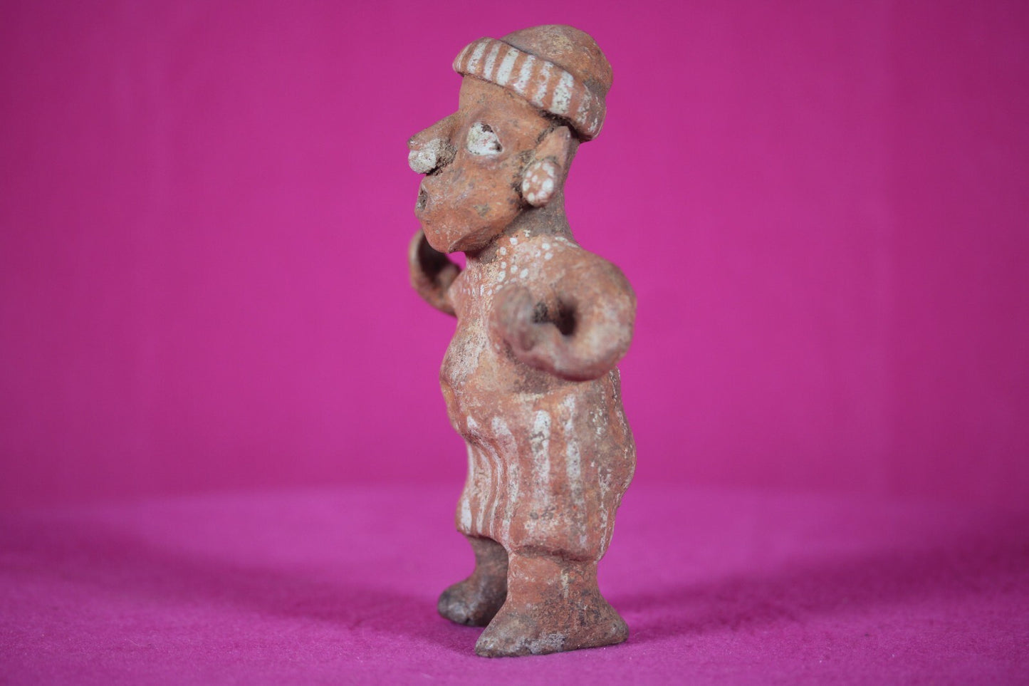 Authentic Pre Columbian Artifact Nayarit Ixtlan Figure Arte Primitivo COA T114