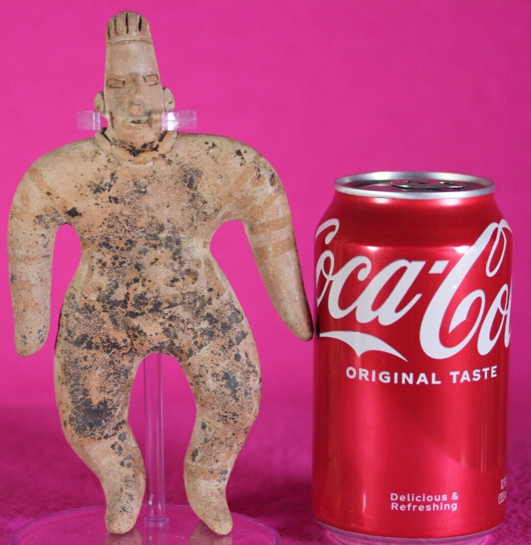 Authentic Pre Columbian Artifact Tomb Figure Colima Ex Arte Primitivo COA T61