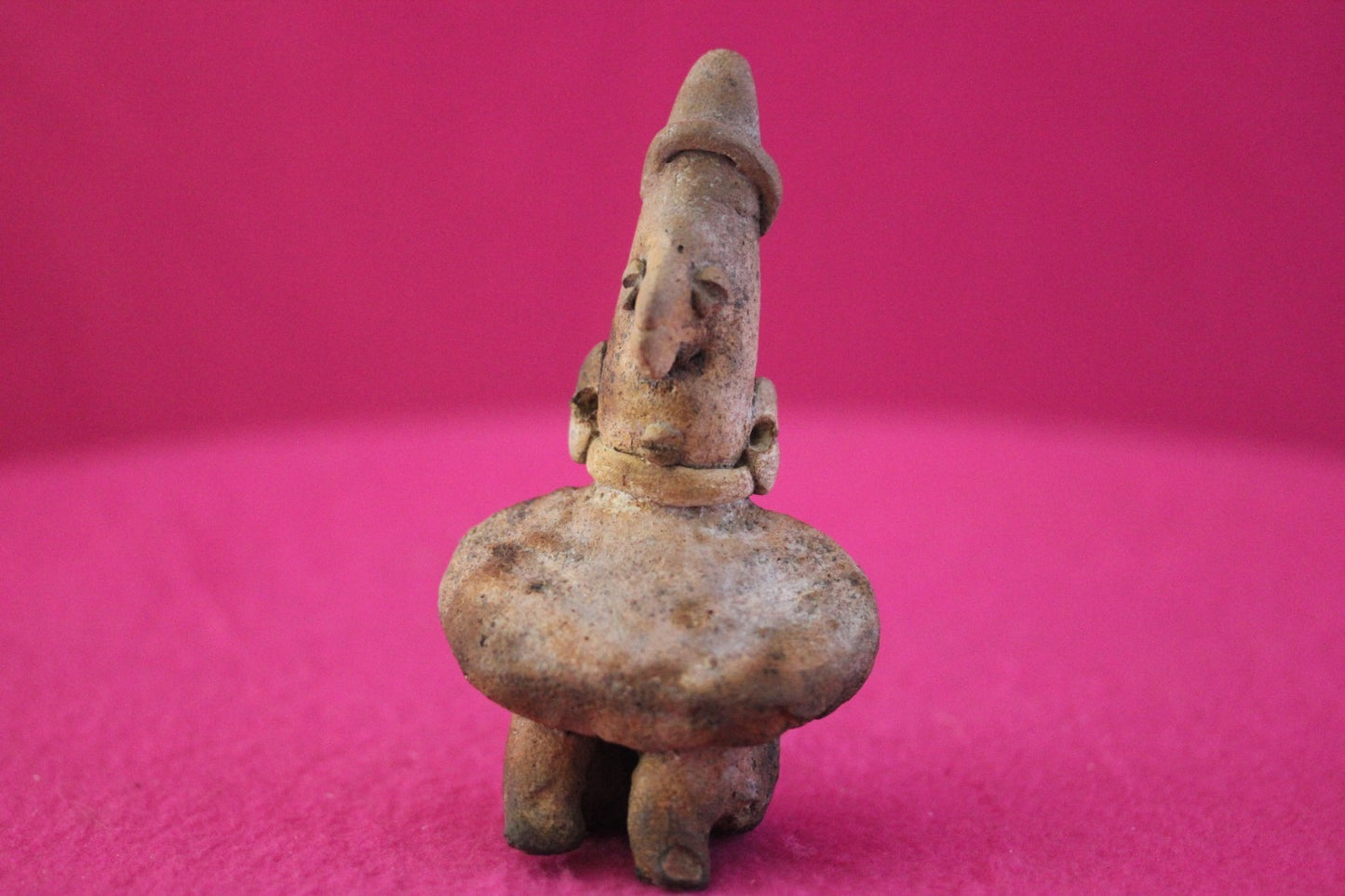Pre Columbian Authentic Artifact Rare Skirted Tomb Figure Colima Mexico COA 182